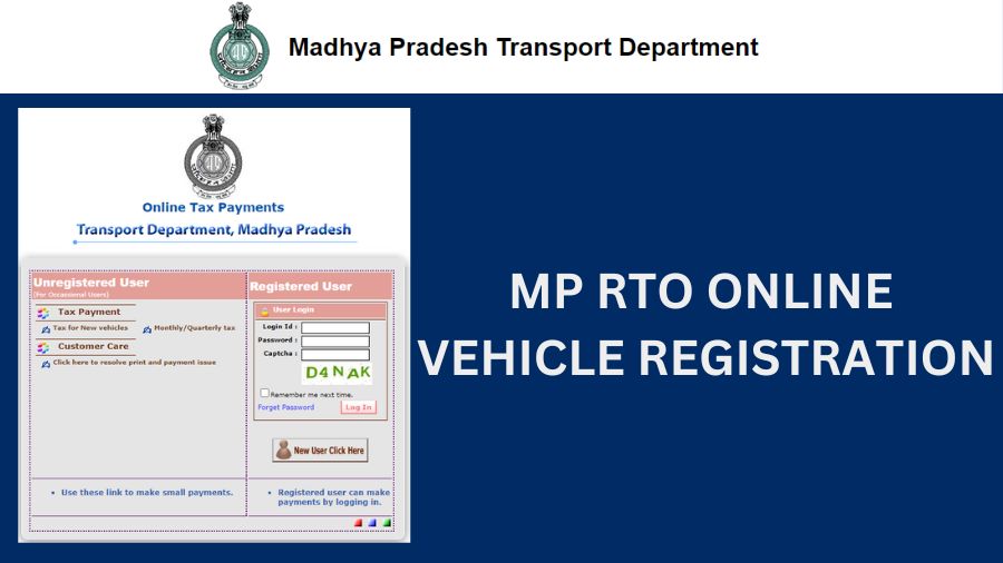 MP RTO Online Vehicle Registration