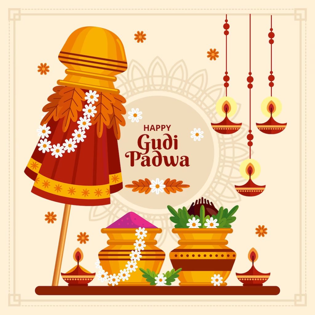 Happy Gudi Padwa 2023 - Top Wishes, Greetings, Messages, WhatsApp Status 1