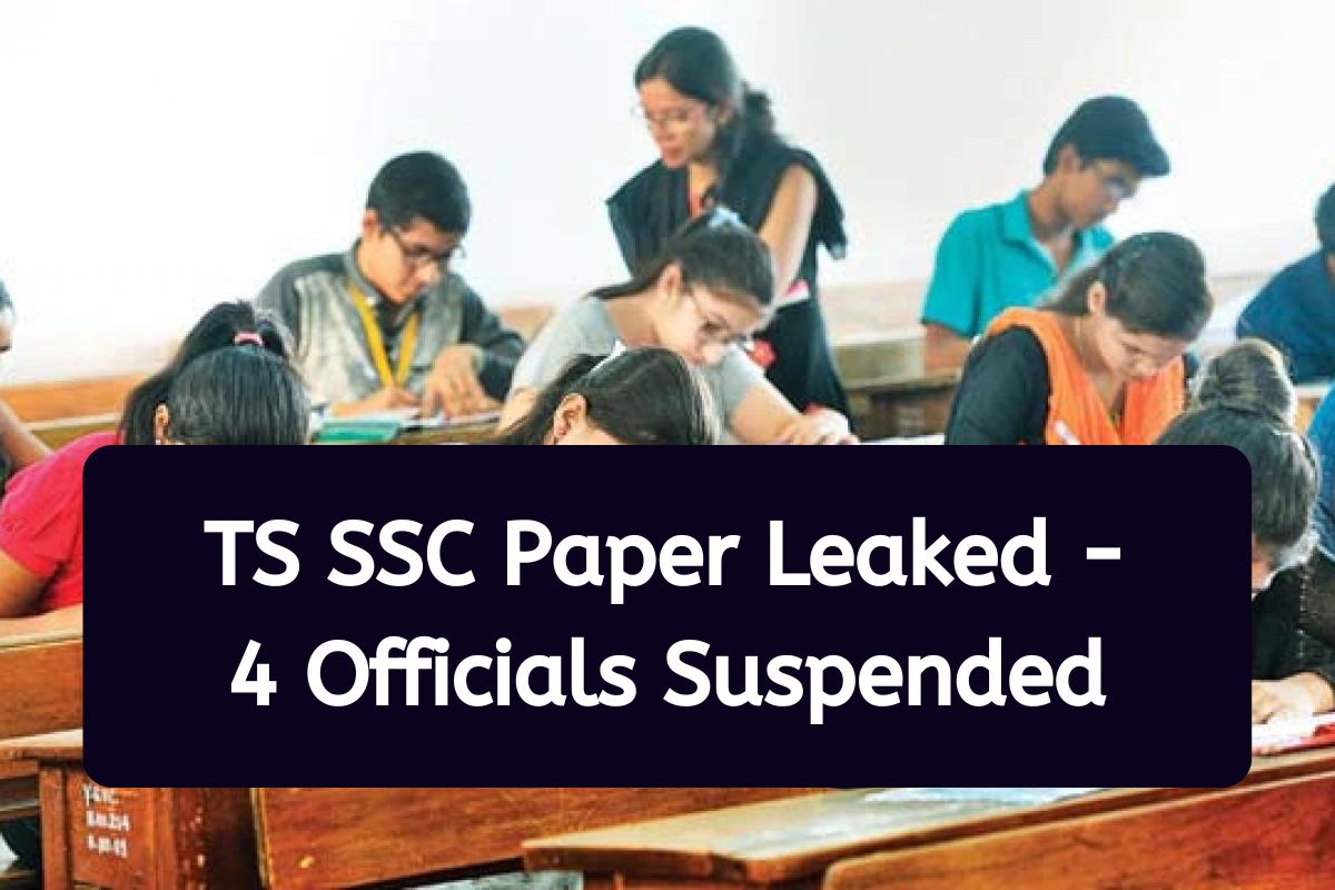 TS SSC Paper Leak News 2023